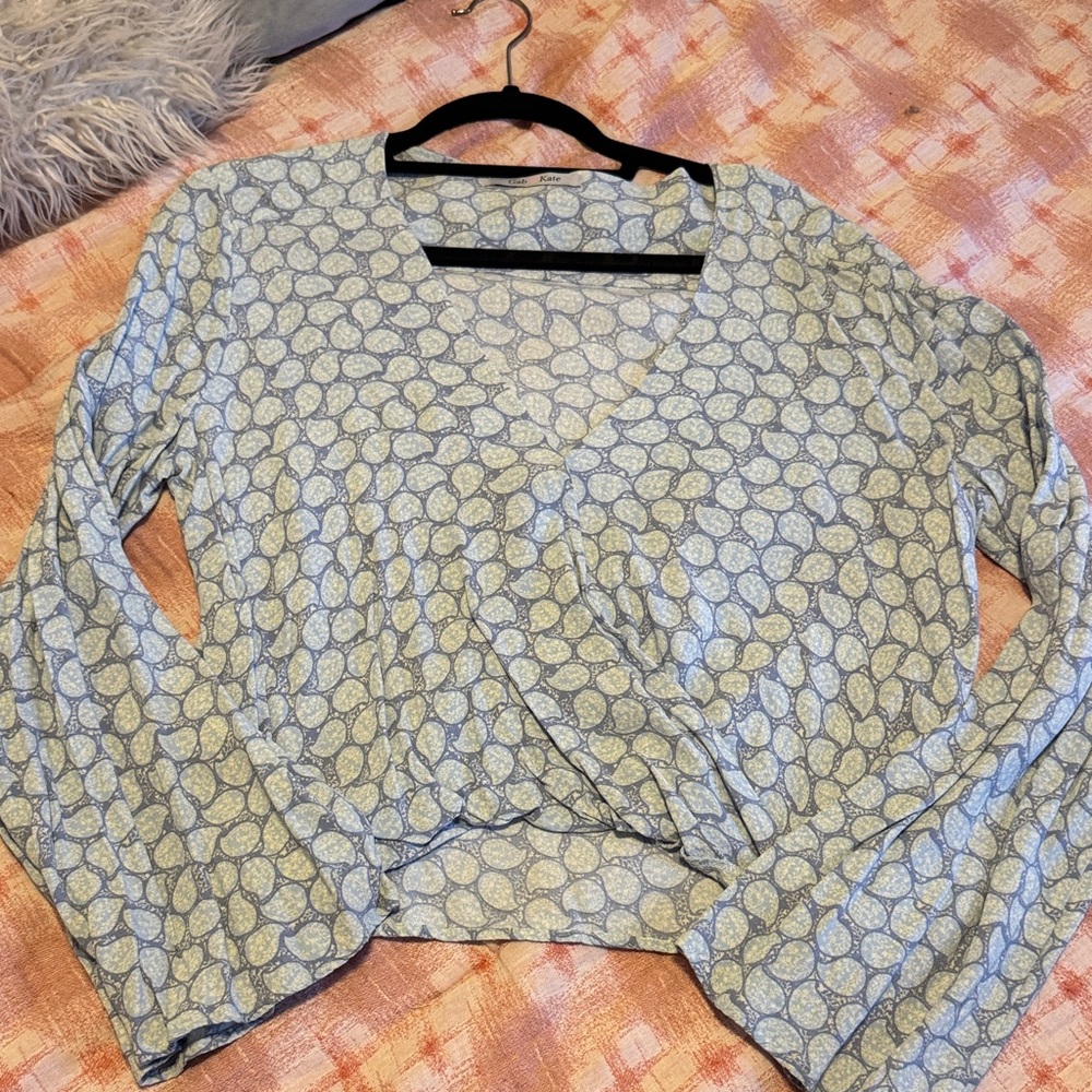 Gab Kate Blouse Size Large